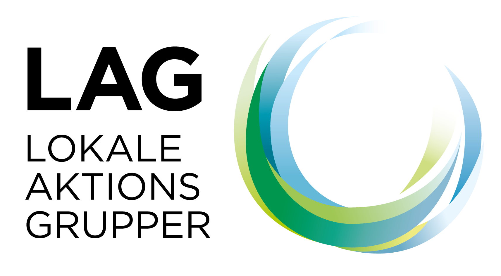 Billede af LAG logoet samt teksten Lokale Aktions Grupper